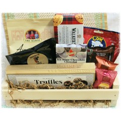 A Whole LOT of Chocolate & a lil' Tea (or coffee)  Gift Basket